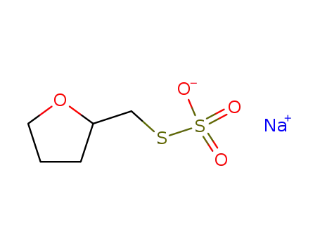 Molecular Structure of 77339-73-2 (TETRAHYDROFURFURYL SODIUM THIOSULFATE)