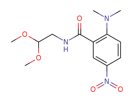 Benzamide, N-(2,2-dimethoxyethyl)-2-(dimethylamino)-5-nitro-