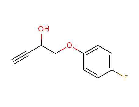 1-(4-Fluorophenoxy)but-3-yn-2-ol