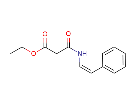ethyl 3-oxo-3-{[(Z)-2-phenylvinyl]amino}propanoate