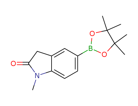 1-methyl-5-(4,4,5,5-tetramethyl-1,3,2-dioxaborolan-2-yl)indolin-2-one