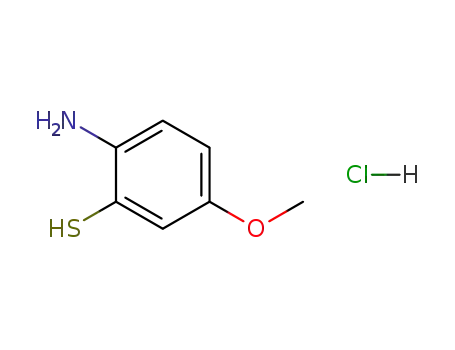 2-amino-5-methoxy-benzenethiol; hydrochloride