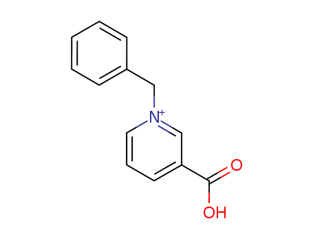 Molecular Structure of 16183-84-9 (Pyridinium, 3-carboxy-1-(phenylmethyl)-)