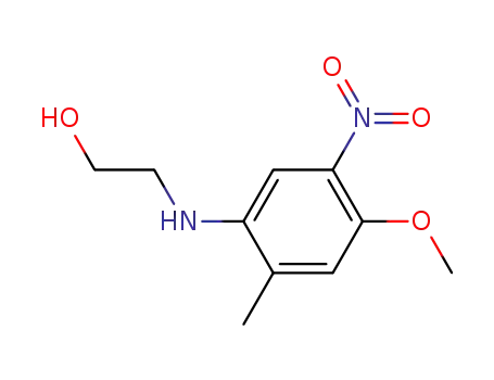 2-(2'-hydroxyethyl)amino-4-nitro-5-methoxytoluene