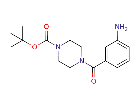 4-(3-아미노-벤조일)-피페라진-1-카르복실산 tert-부틸 에스테르