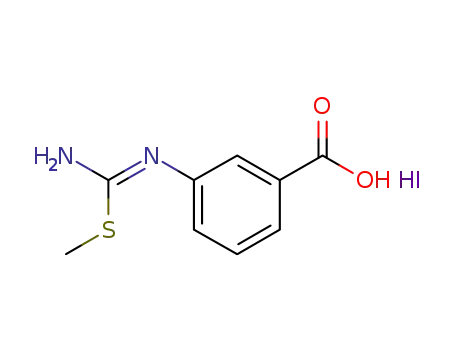 N-(3-carboxyphenyl)-S-methylthiourea hydroiodide