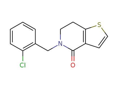 Ticlopidine Related Compound B (20 mg) (5-(2-chlorobenzyl)-4-oxo-4,5,6,7-tetrahydrothieno-[3,2-c]pyridine)