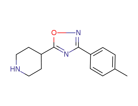 3-(4-methylphenyl)-5-(piperidin-4-yl)-1,2,4-oxadiazole