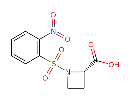 (S)-N-(2-nitrobenzenesulfonyl)azetidine-2-carboxylic acid