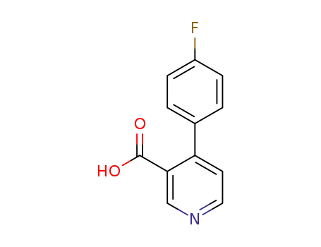 4-(4-플루오로페닐)니코틴산