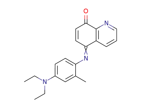 Molecular Structure of 54033-12-4 (5-(4'-diethylamino-2'-methylphenylimino)quinolin-8-one)