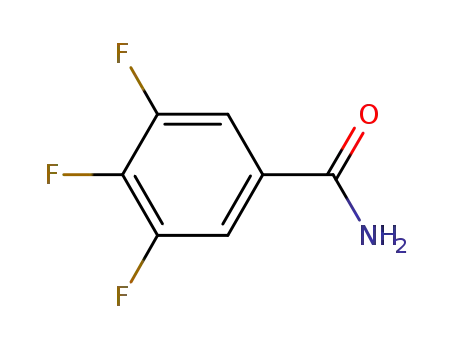 Molecular Structure of 78324-75-1 (3,4,5-TRIFLUOROBENZAMIDE)