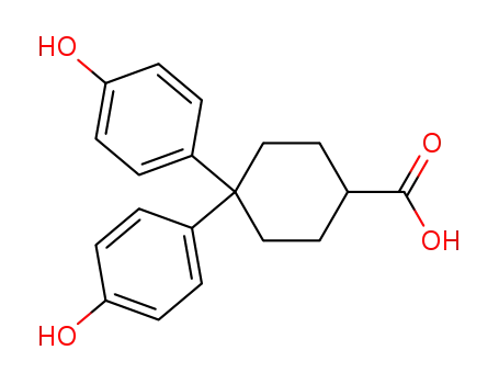 4,4-bis(4-hydroxyphenyl)cyclohexanecarboxylic acid ester