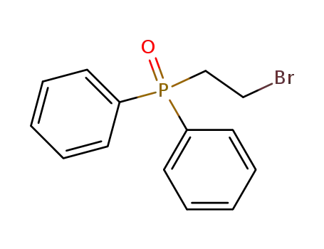 Molecular Structure of 5055-14-1 ((2-bromoethyl)(diphenyl)phosphane oxide)