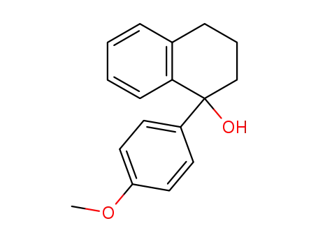 1-Naphthalenol, 1,2,3,4-tetrahydro-1-(4-methoxyphenyl)-