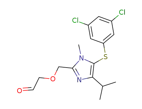 Acetaldehyde,
[[5-[(3,5-dichlorophenyl)thio]-1-methyl-4-(1-methylethyl)-1H-imidazol-2-yl
]methoxy]-