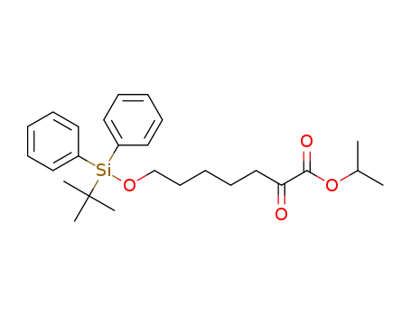isopropyl 7-(tert-butyldiphenylsilyloxy)-2-oxoheptanoate