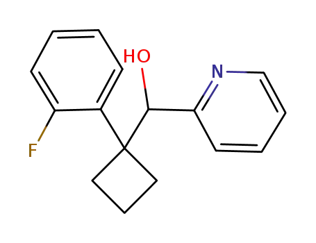 [1-(2-fluorophenyl)cyclobutyl](pyridin-2-yl)methanol
