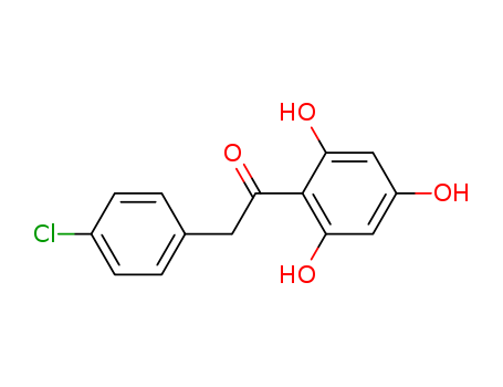 2-(4-Chlorophenyl)-1-(2,4,6-trihydroxyphenyl)ethanone