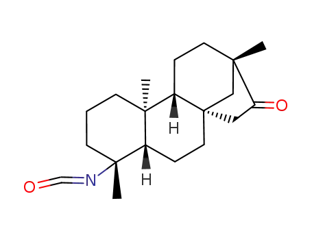 4α-isocyanato-19-nor-ent-16-ketobeyeran