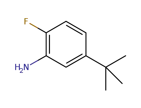 Benzenamine, 5-(1,1-dimethylethyl)-2-fluoro-