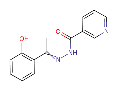 Molecular Structure of 107127-56-0 ({2-hydroxy-α-methyl-benzylidene}-nicotinoyl-hydrazine)