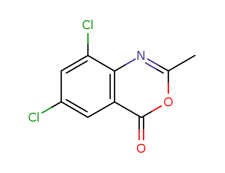4H-3,1-Benzoxazin-4-one, 6,8-dichloro-2-methyl-