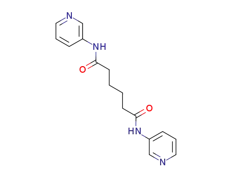 Molecular Structure of 39642-63-2 (N,N′-di(3-pyridyl)adipoamide)