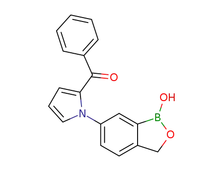 phenyl(1-(1,3-dihydro-1-hydroxy-2,1-benzoxaborol-6-yl)pyrrol-2-yl)methanone