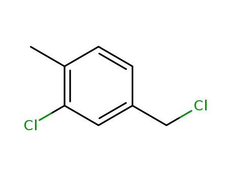 Molecular Structure of 2719-40-6 (3-Chloro-4-methylbenzyl chloride)