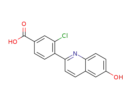 3-chloro-4-(6-hydroxyquinolin-2-yl)benzoic acid
