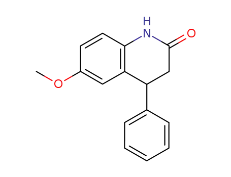 3,4-Dihydro-6-methoxy-4-phenyl-2(1H)-quinolinone