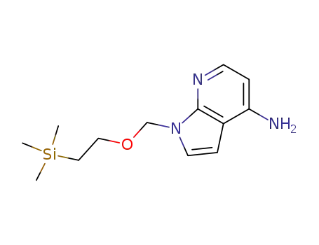 1H-Pyrrolo[2,3-b]pyridin-4-amine, 1-[[2-(trimethylsilyl)ethoxy]methyl]-