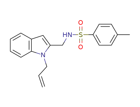 N-((1-allylindol-2-yl)methyl)-4-methylbenzenesulfonamide