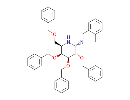 2-methylbenzyl-2,3,4,6-tetra-O-benzyl-D-galactonoamidine