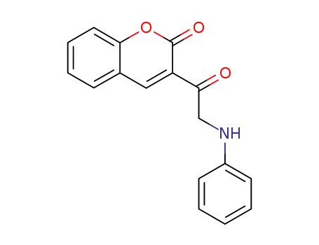 3-(Anilinoacetyl)-2H-1-benzopyran-2-one