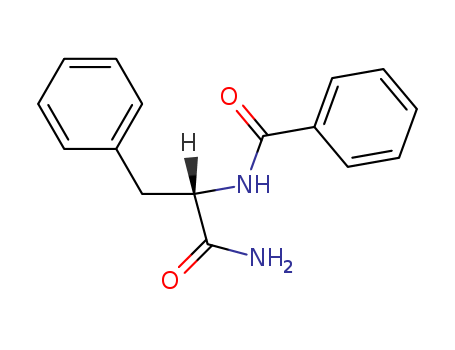 Benzenepropanamide, a-(benzoylamino)-, (aS)-