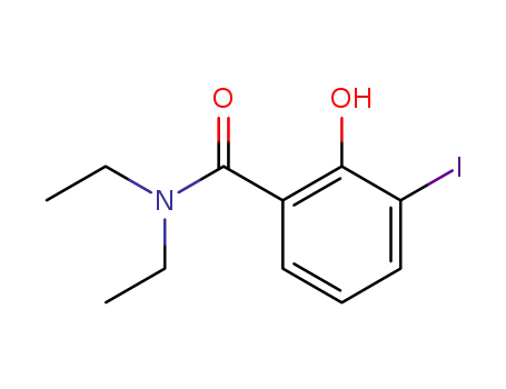 N,N-diethyl-2-hydroxy-3-iodobenzamide