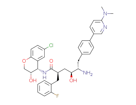 Molecular Structure of 1311412-72-2 (C<sub>35</sub>H<sub>38</sub>ClFN<sub>4</sub>O<sub>4</sub>)