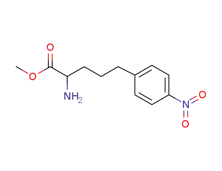 2-amino-5-(4-nitrophenyl)pentanoic acid methyl ester