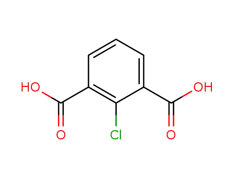 Molecular Structure of 13049-16-6 (2-Chloro-1,3-benzenedicarboxylic acid)