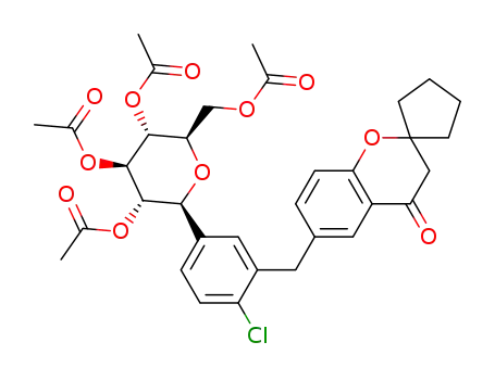 C<sub>34</sub>H<sub>37</sub>ClO<sub>11</sub>