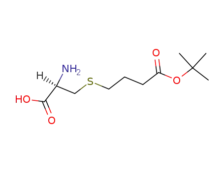 Butanoic acid, 4-[(2-amino-2-carboxyethyl)thio]-, 1-(1,1-dimethylethyl)
ester, (R)-
