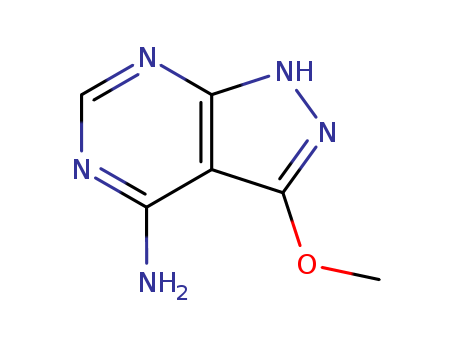 1H-Pyrazolo[3,4-d]pyrimidin-4-amine, 3-methoxy-