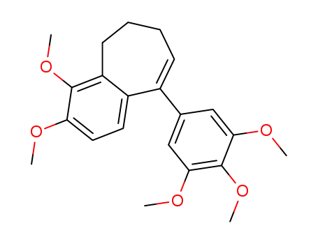 3,4-dimethoxy-9-(3',4',5'-trimethoxyphenyl)-6,7-dihydro-5H-benzo[7]annulene
