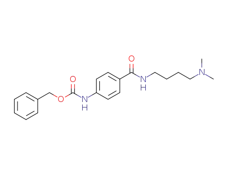benzyl (4-((4-(dimethylamino)butyl)carbamoyl)phenyl)carbamate