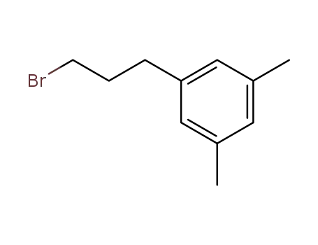 Molecular Structure of 90220-57-8 (Benzene, 1-(3-bromopropyl)-3,5-dimethyl-)