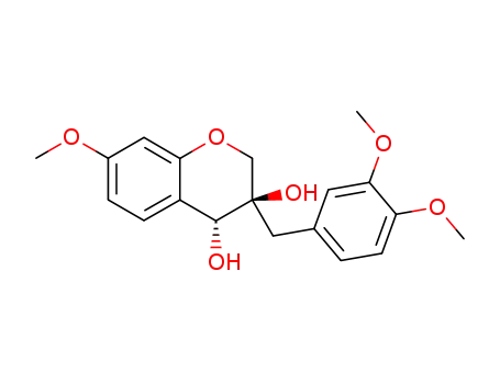(3R,4R)-3,4-dihydroxy-3-(3,4-dimethoxybenzyl)-7-methoxychroman