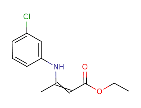 Ethyl 3-(3-chloroanilino)crotonate