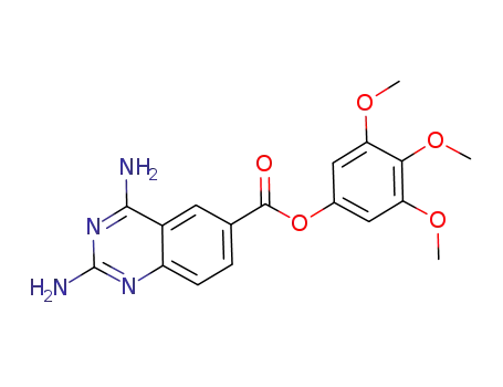 3,4,5-trimethoxyphenyl 2,4-diaminoquinazoline-6-carboxylate